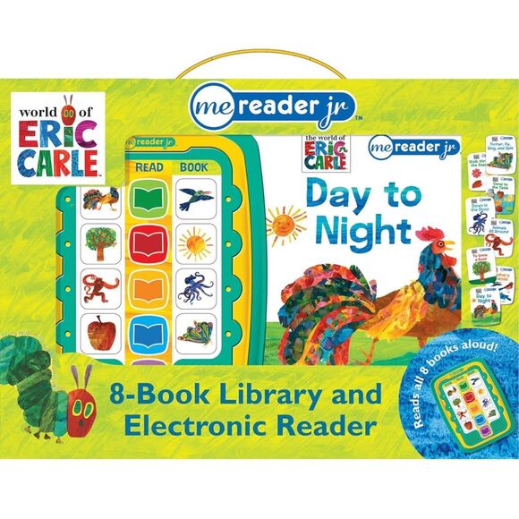 Me Reader Junior World of Eric Carle 8-Book Library & Electronic Reader PI Kids - Picture 12 of 12